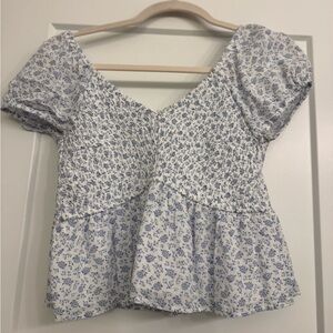 Hollister floral top